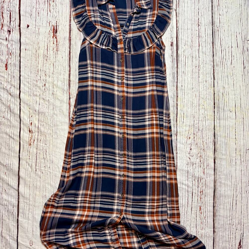 Universal Thread Flannel Ruffle Dress - Picture 3 of 3